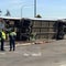 Bus carrying wedding guests crashes in wine country, killing 10