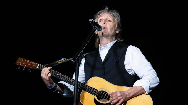 Paul McCartney performs in 2022 