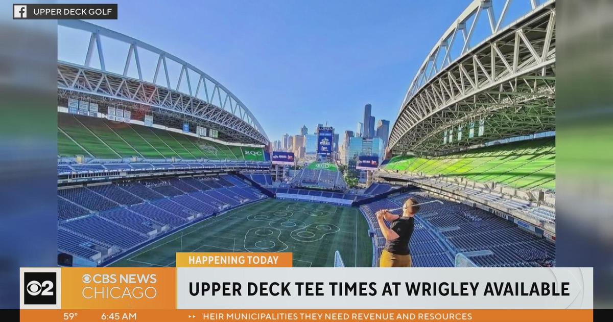 Upper Deck Golf inside Wrigley Field begins – NBC Chicago