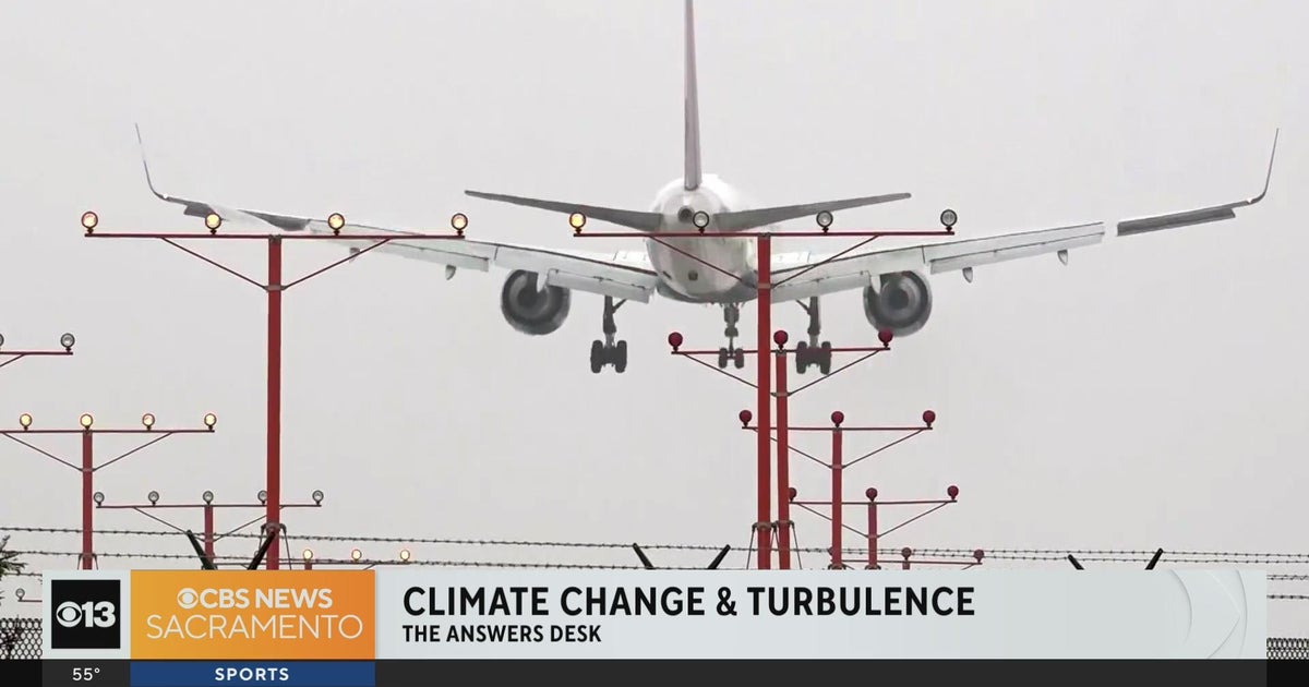 Climate change possibly leading to more turbulence on flights