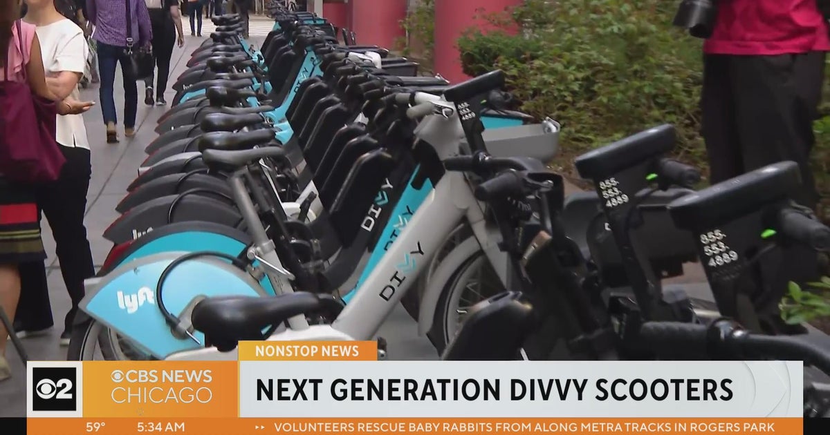Divvy to unveil new scooters with added features CBS Chicago