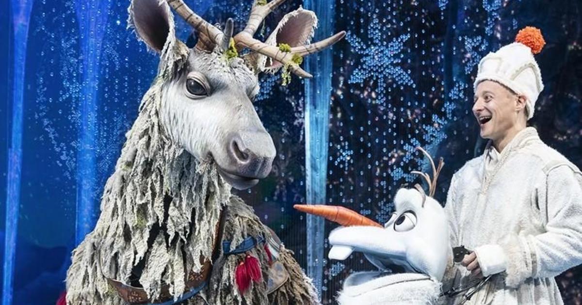 Go backstage at 'Frozen' at Seattle's Paramount Theatre and see how an  actor becomes Sven the reindeer