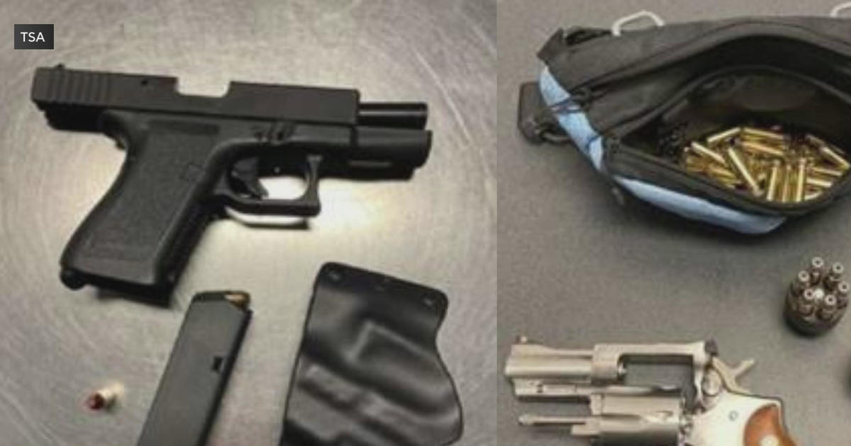 Two guns seized by TSA at Pittsburgh International Airport in 4-day period