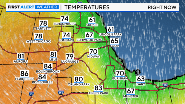 Temps right now 6-15-2023 