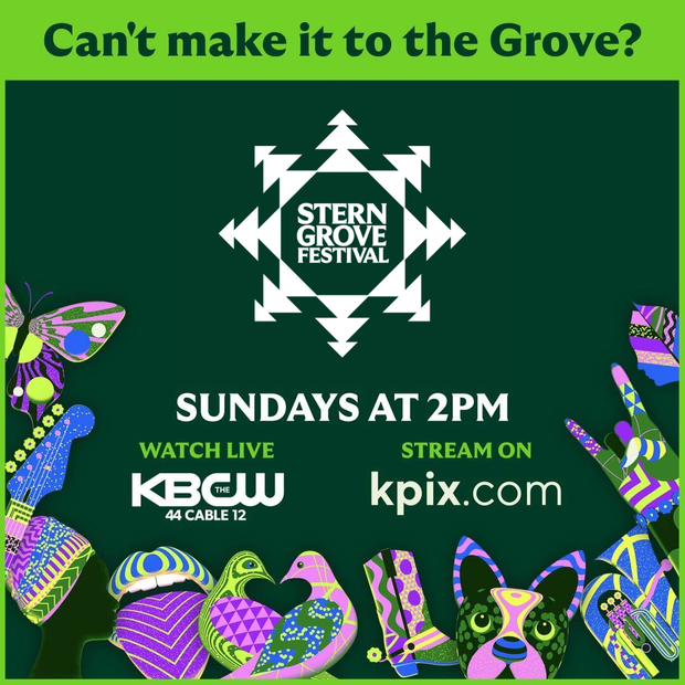 Stern Grove broadcast and live stream