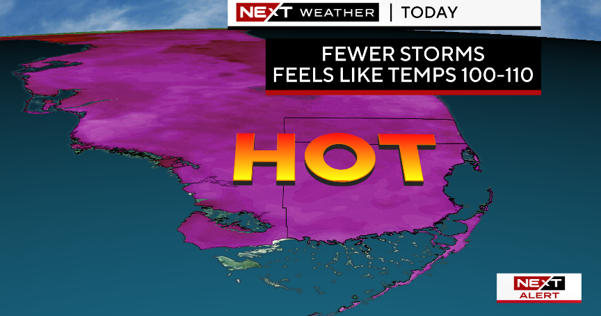 Miami Climate: Heat Advisory proceeds, afternoon