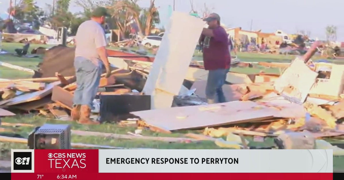 At least three people dead and dozens more injured after a tornado hit