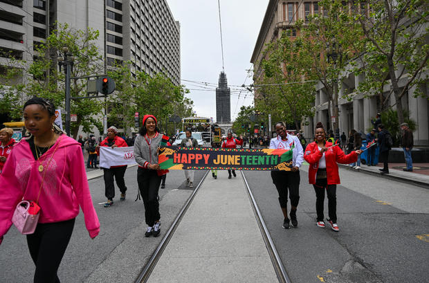 Juneteenth Parade in San Francisco 