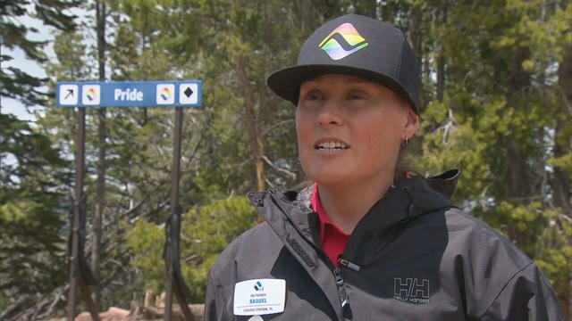 Vail Mountain adds rainbow logo to Pride lift: I've never been prouder to  honestly work here than I am right now - CBS Colorado