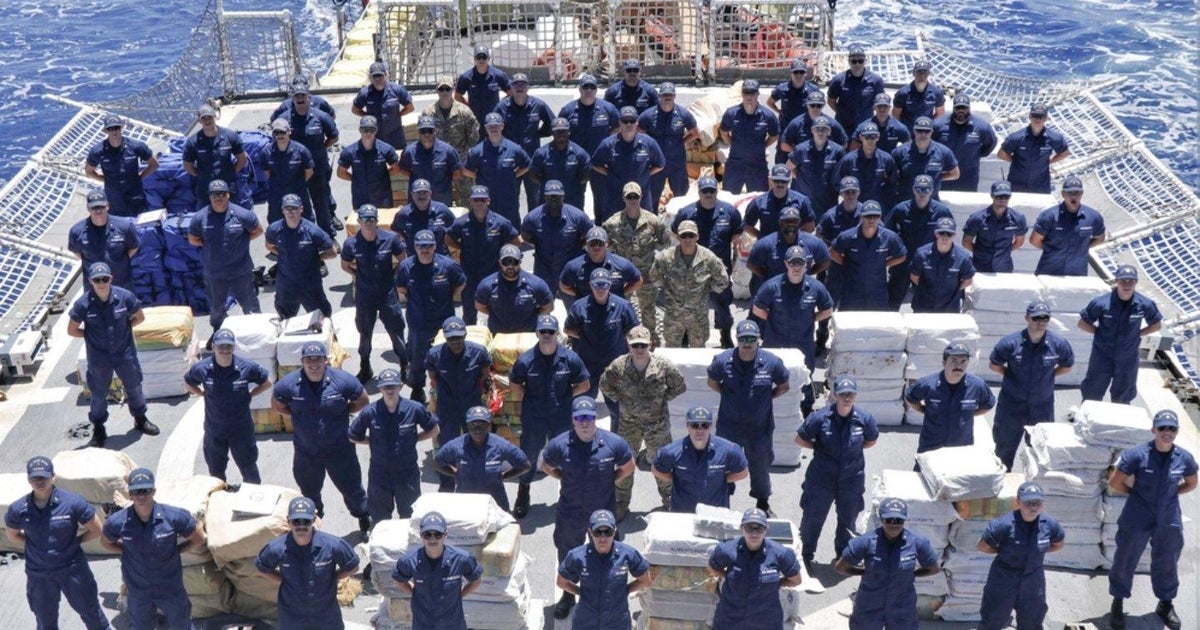 USCG: Crews offload around 14,153 lbs of cocaine, worthy of more than 6 million USCG: Crews offload around 14,153 lbs of cocaine, worthy of more than 6 million
