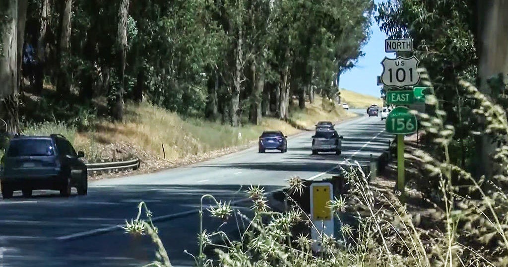 Highway 101 overpass to provide safe crossings for wildlife - CBS San ...