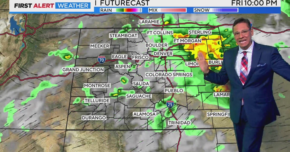 One more day on the storm track before big change - CBS Colorado
