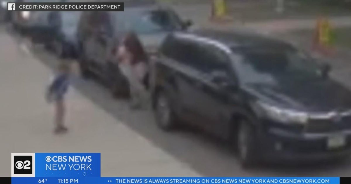 NJ school safety officer saves child from being pinned between SUVs