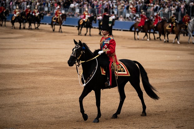 Trooping the Colour King Charles III