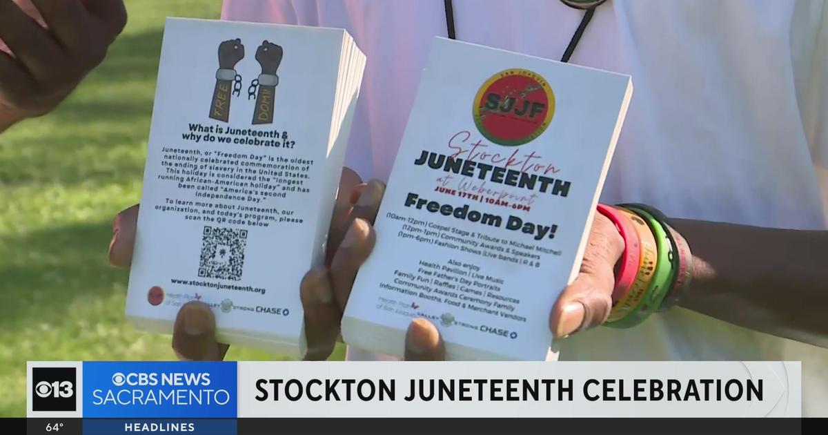 celebrations held in Stockton CBS Sacramento