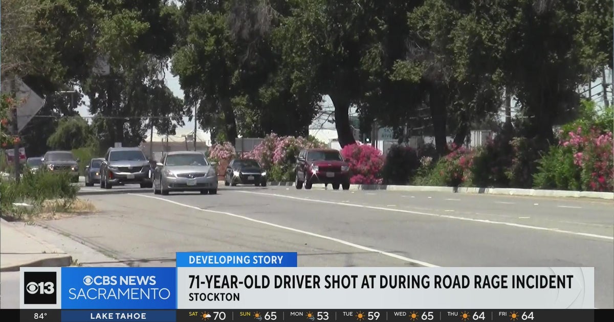 Woman shot at during road rage incident in Stockton