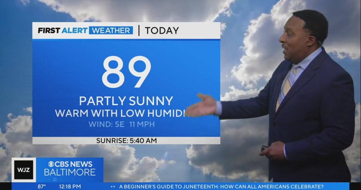 Meteorologist Tim Williams has your Monday afternoon forecast 6/19 ...