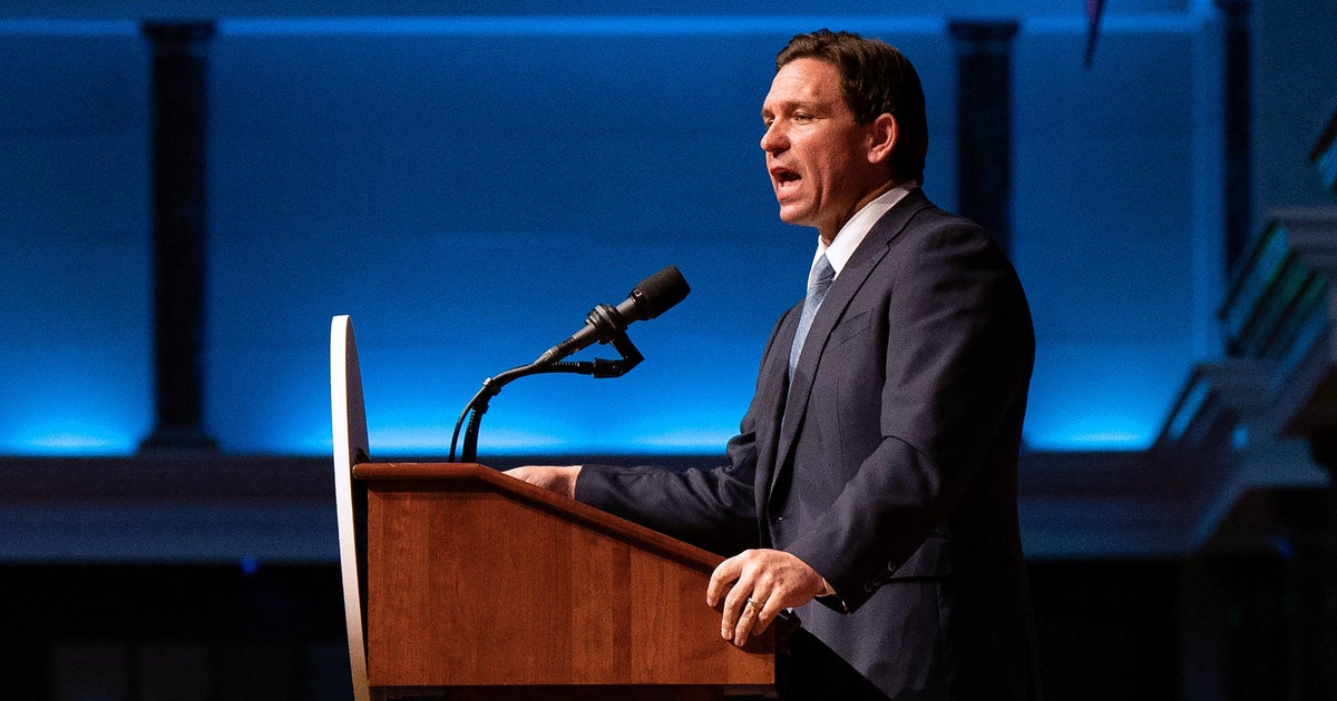 Gov. DeSantis suggests point out goes Gov. DeSantis suggests point out goes