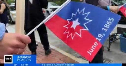 Ben haith recalls designing the juneteenth flag in boston cbs boston