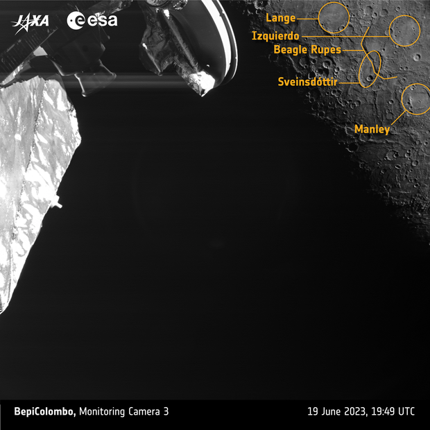 Probe captures stunning up-close views of Mercury's landscape