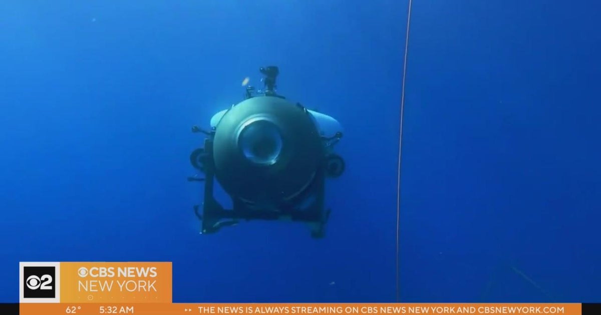 Sounds detected in search for missing sub - CBS New York