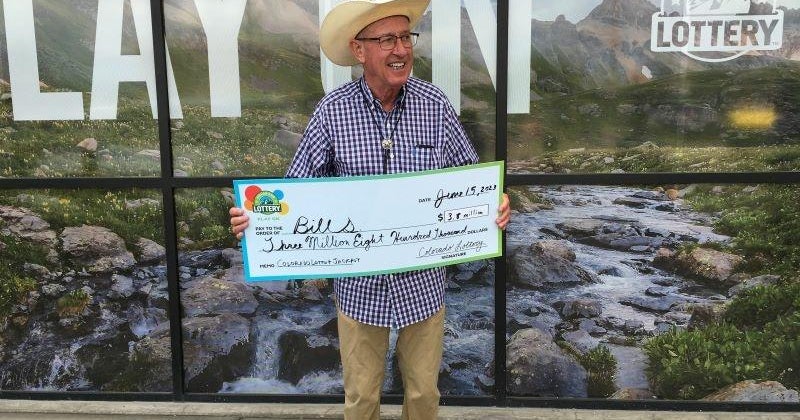Colorado Lottery winner plans to ride horses and paraglide with 3.8M