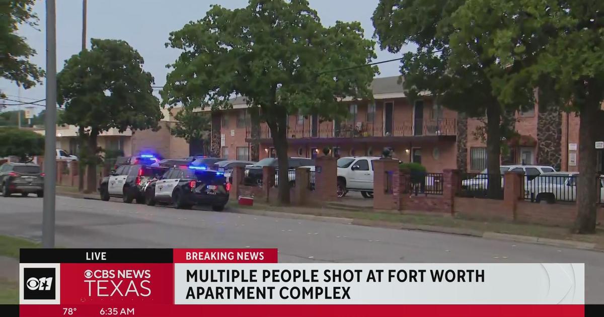 1 dead, two hospitalized in Fort Worth apartment shooting CBS Texas