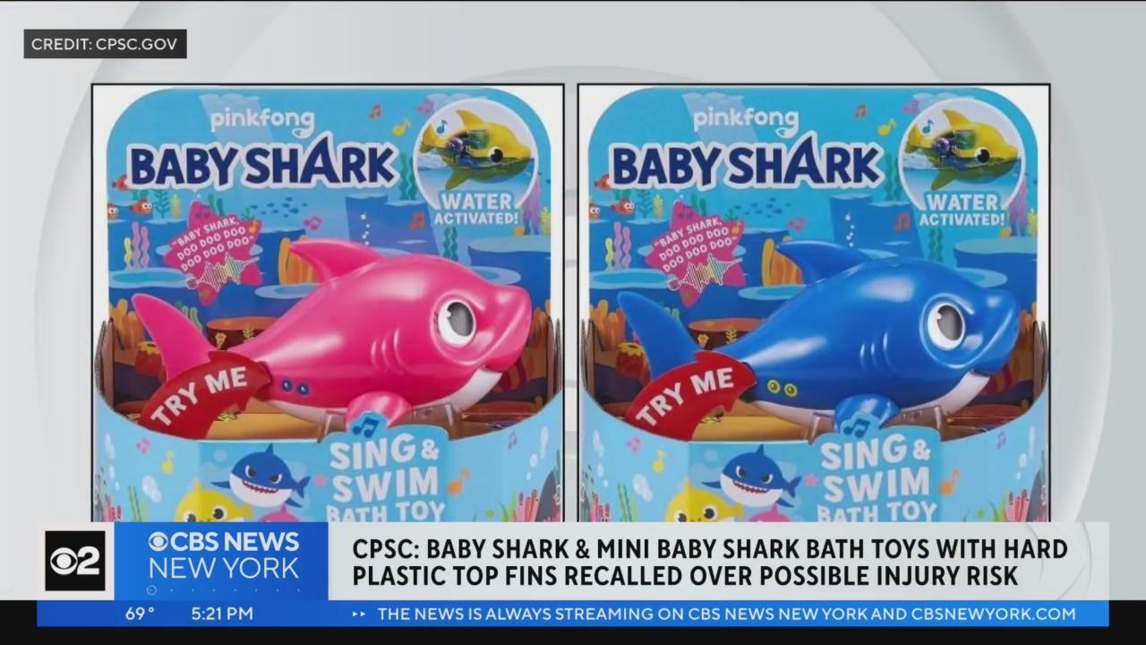 7.5 million Baby Shark bath toys have been recalled after causing puncture  wounds