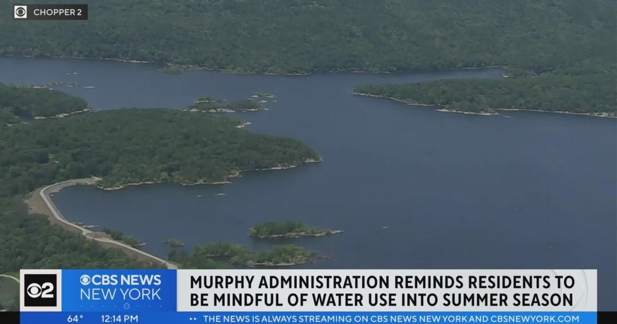 Gov. Murphy issues water usage reminder - CBS New York