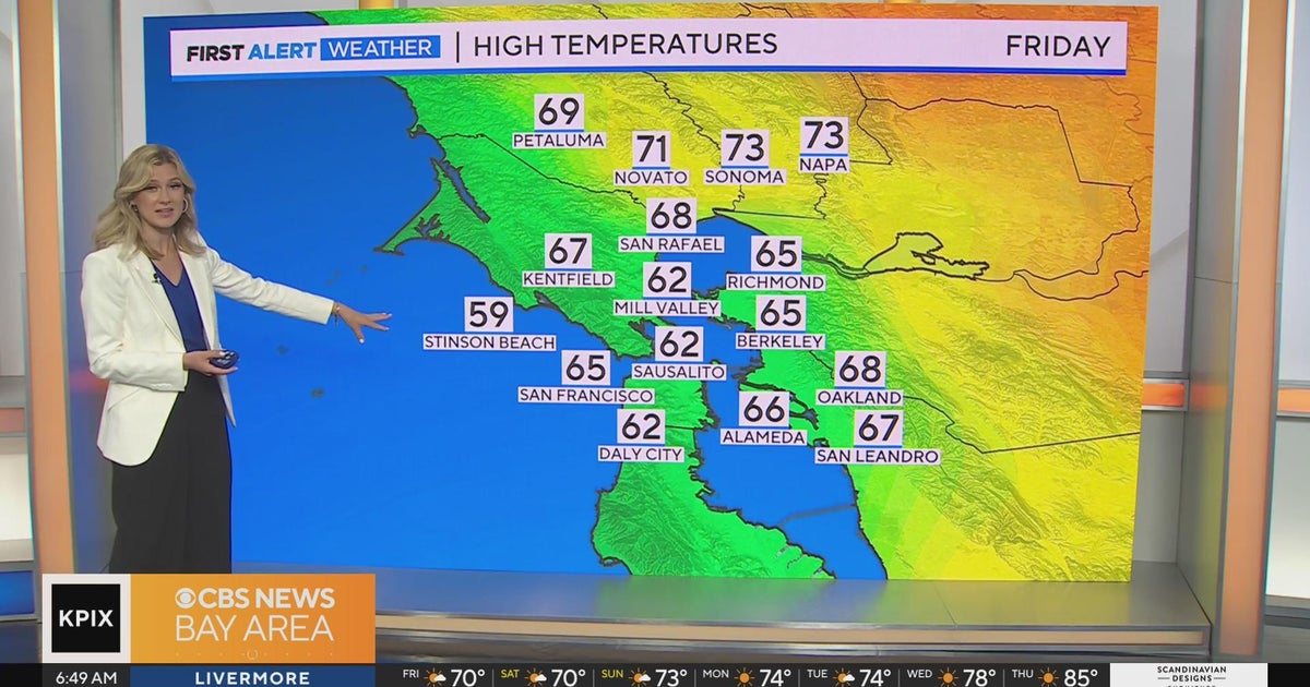 Friday morning First Alert Weather forecast 6/23 - CBS San Francisco