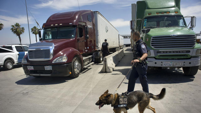 Operations At A CBP Cargo Inspection Facility As Border Tax Debate Resurfaces 