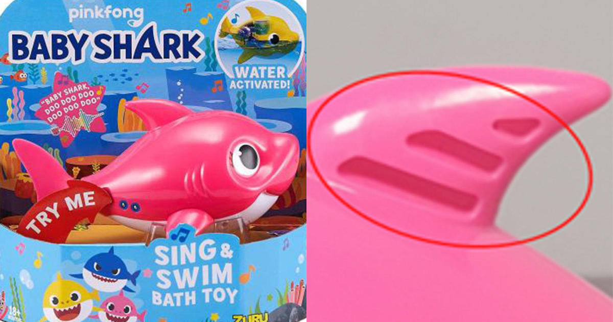 Baby Shark Toys Toddlers, Swimming Baby Shark Bath Toy