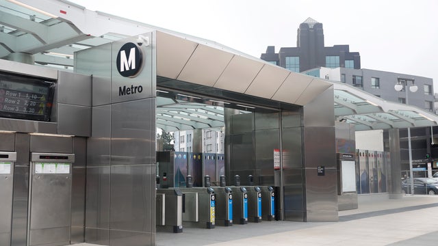 Metro, transit project, preview ride, Little Toyko, Arts District. 