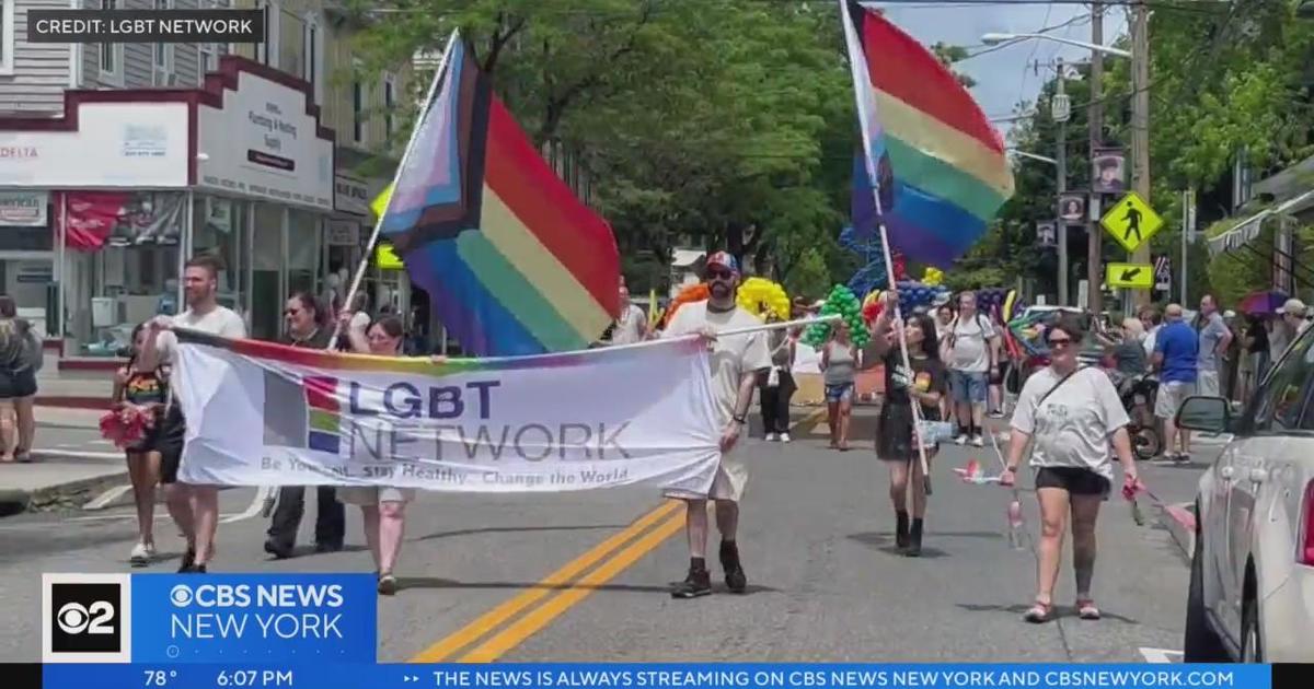 Firstever North Fork Pride Parade & festival held in Greenport CBS