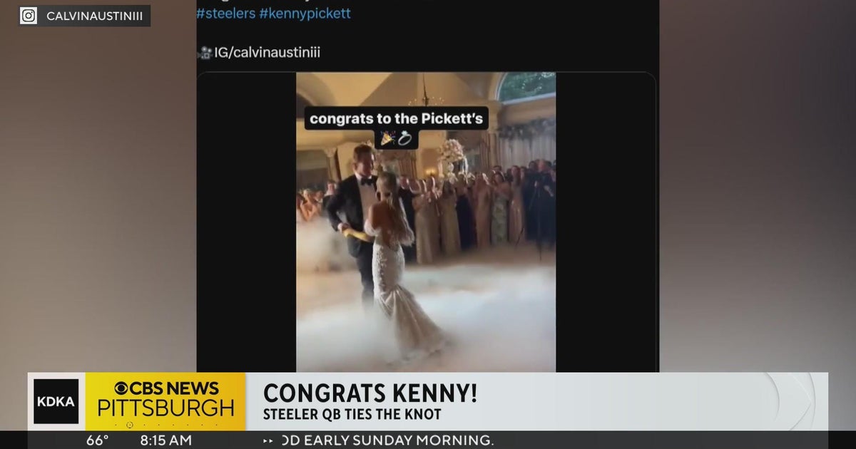 Steelers QB Kenny Pickett gets married CBS Pittsburgh