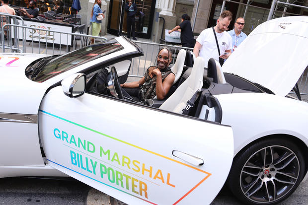 Grand Marshal Billy Porter attends the 2023 New York City Pride March on June 25, 2023 in New York City. 