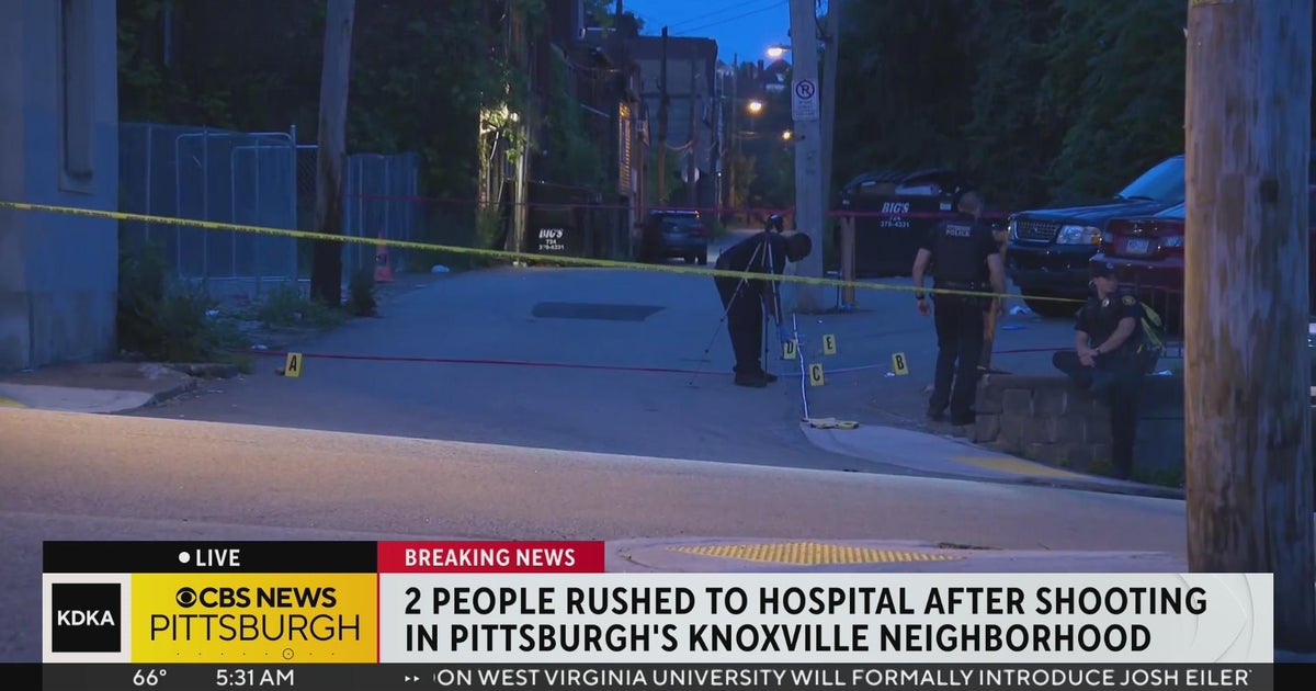 2 people injured in early-morning shooting in Knoxville - CBS Pittsburgh