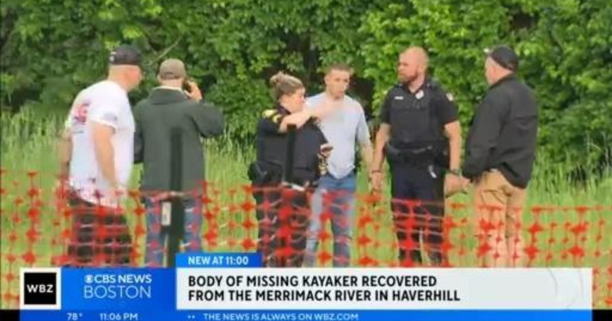 Body Of Missing Kayaker Found In Merrimack River In Haverhill Cbs Boston 7274