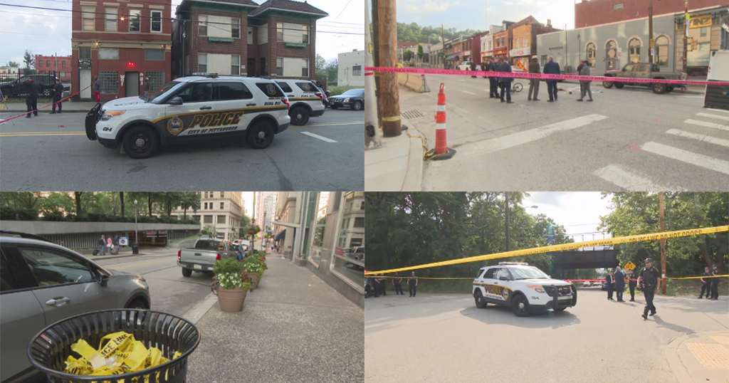 1 killed 4 injured in series of four separate shootings in Pittsburgh 1 killed 4 injured in series of four separate shootings in Pittsburgh