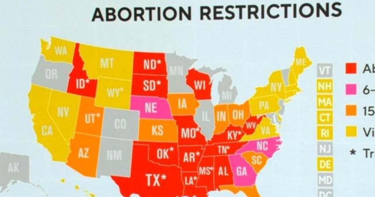 Where Abortion Access Stands Post-Dobbs Decision - CBS News