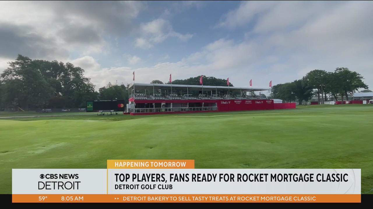 Top players, thousands of fans ready for Rocket Mortgage Classic