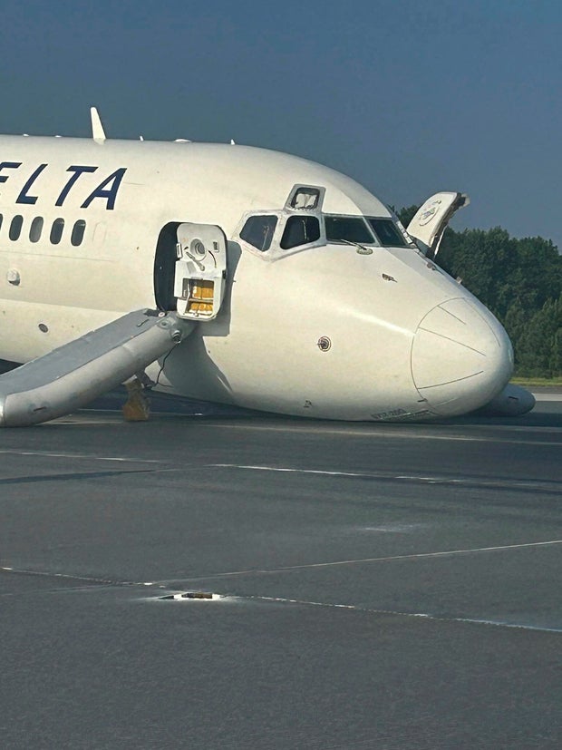 Delta Flight Rough Landing