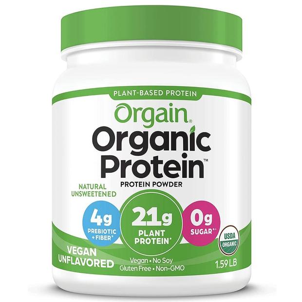 Orgain Organic Unflavored Vegan Protein Powder 