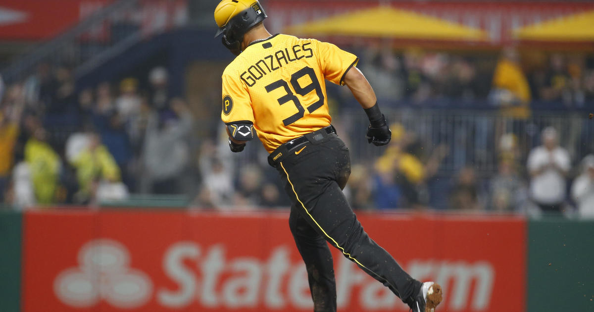 Rookie Gonzales homers and triples in his home debut as the Pirates beat  the Padres 9-4 - The San Diego Union-Tribune