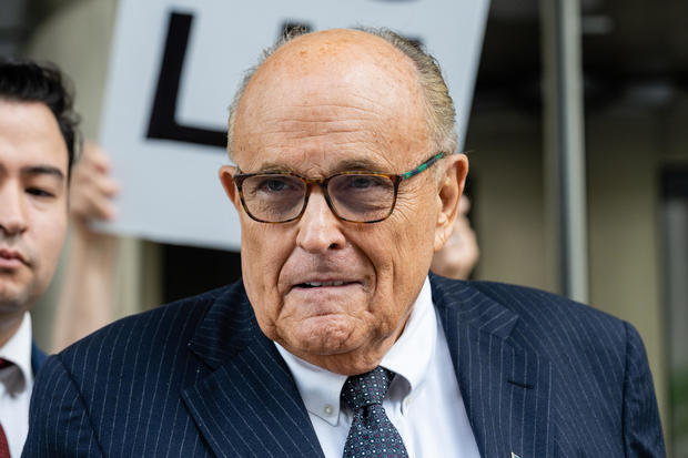 Former Trump Lawyer Rudy Giuliani 