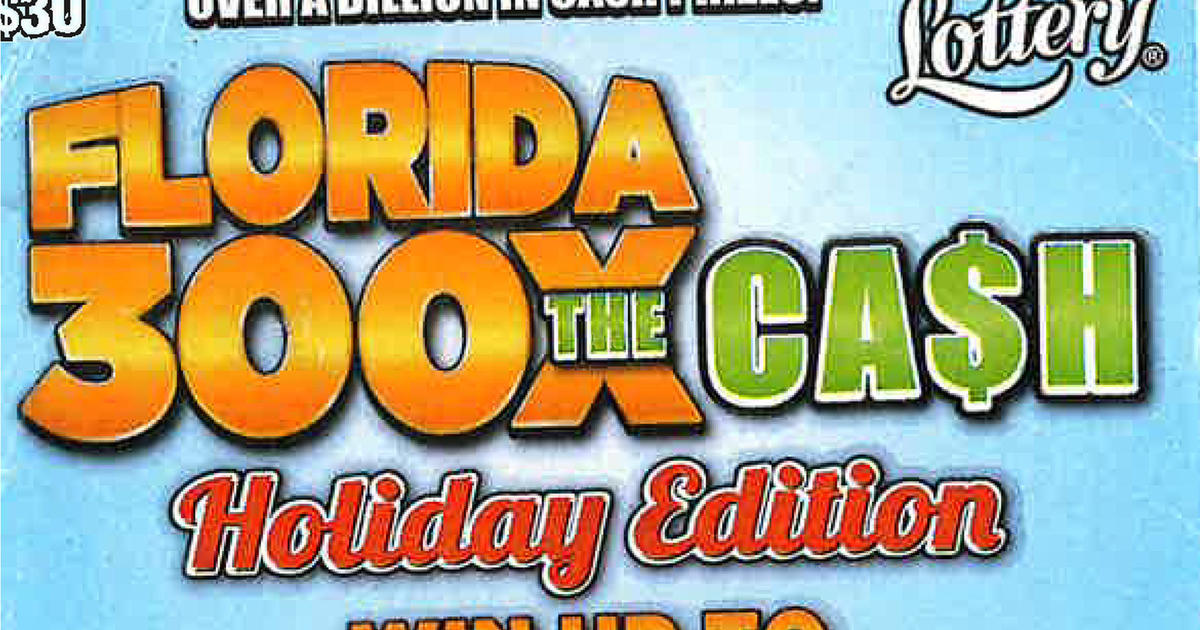 Spread Holiday Cheer With New Florida Lottery Scratch-Off Games - CBS Miami