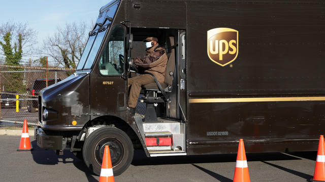 UPS truck 