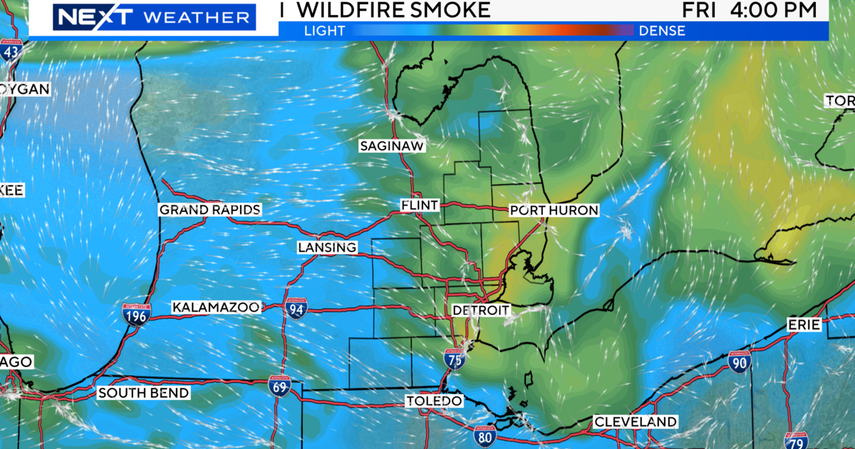 Detroits Air Quality Among Worst In World As Canadian Wildfires Persist Cbs Detroit 6260