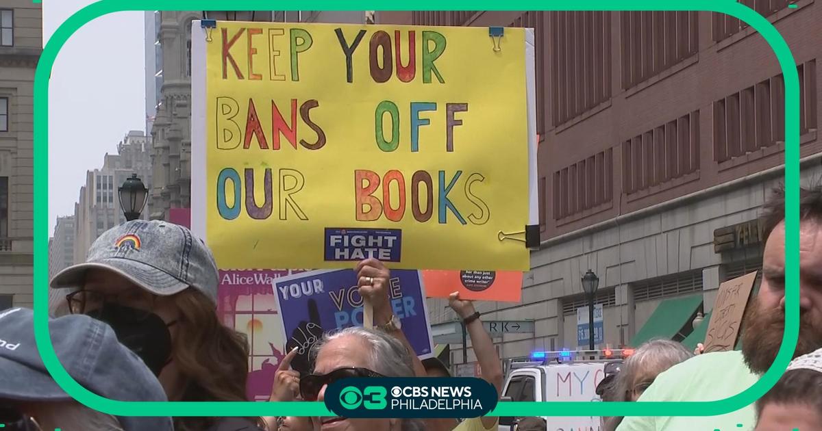 Trump arrives in Center City as people gathered to protest against Moms