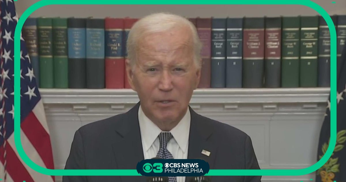 President Biden on SCOTUS decision on student loans - CBS Philadelphia